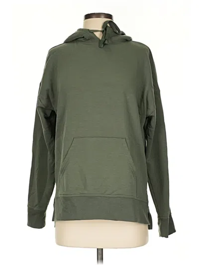 Pre-owned Athletic Works Pullover Hoodie In Green