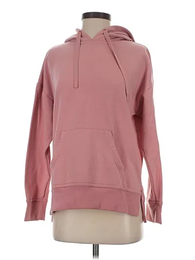 Pre-owned Athletic Works Pullover Hoodie In Pink