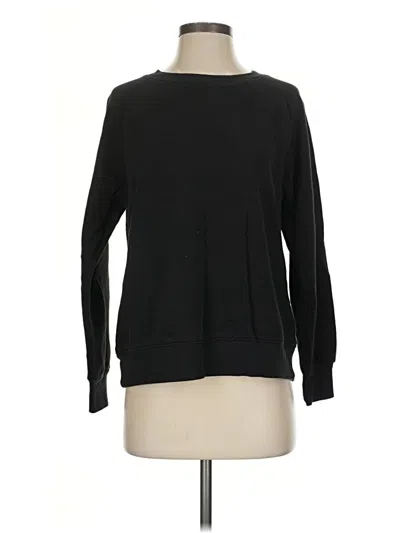 Pre-owned Athletic Works Pullover Sweater In Black