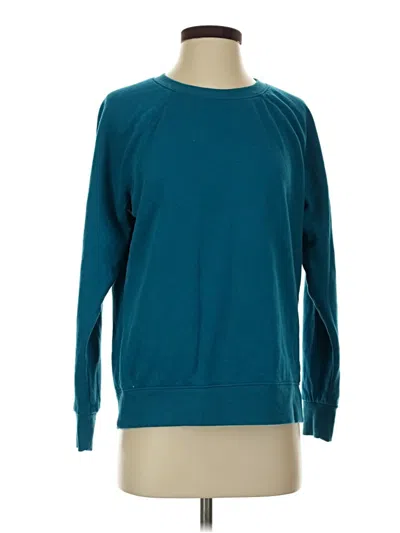 Pre-owned Athletic Works Pullover Sweater In Blue