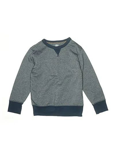 Pre-owned Athletic Works Kids' Pullover Sweater In Blue