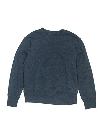 Pre-owned Athletic Works Kids' Pullover Sweater In Blue