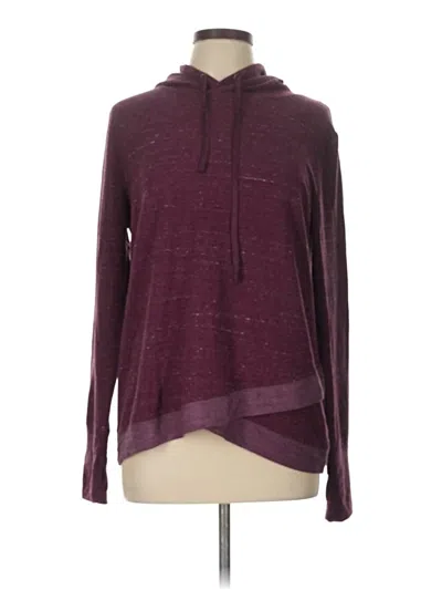 Pre-owned Athletic Works Pullover Sweater In Burgundy