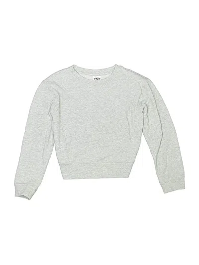 Pre-owned Athletic Works Kids' Pullover Sweater In Silver