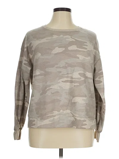Pre-owned Athletic Works Pullover Sweater In Tan