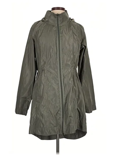 Pre-owned Athletic Works Raincoat In Green