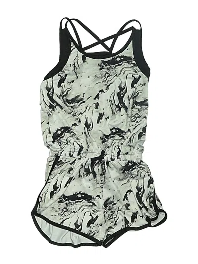 Pre-owned Athletic Works Kids' Romper In Black