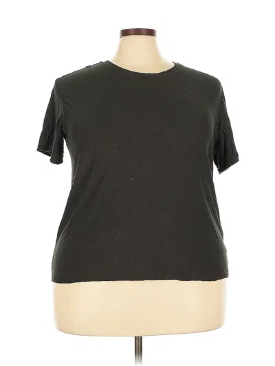 Pre-owned Athletic Works Short Sleeve T-shirt In Black