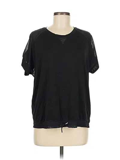Pre-owned Athletic Works Short Sleeve T-shirt In Black