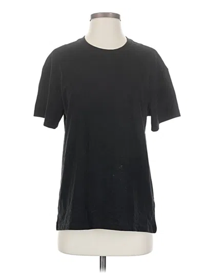 Pre-owned Athletic Works Short Sleeve T-shirt In Black