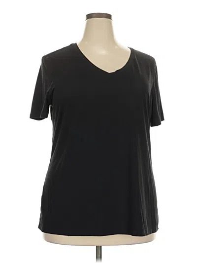 Pre-owned Athletic Works Short Sleeve T-shirt In Black