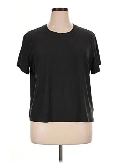 Pre-owned Athletic Works Short Sleeve T-shirt In Black