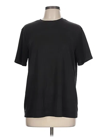 Pre-owned Athletic Works Short Sleeve T-shirt In Black
