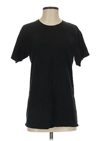 Pre-owned Athletic Works Short Sleeve T-shirt In Black
