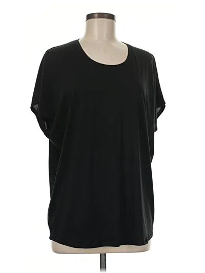 Pre-owned Athletic Works Short Sleeve T-shirt In Black