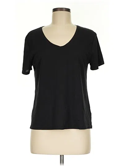 Pre-owned Athletic Works Short Sleeve T-shirt In Black