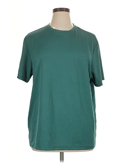 Pre-owned Athletic Works Short Sleeve T-shirt In Blue