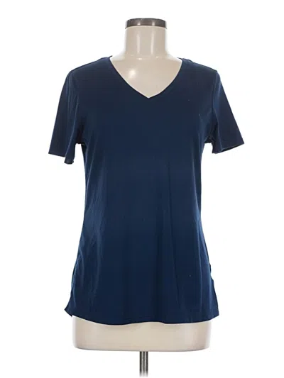Pre-owned Athletic Works Short Sleeve T-shirt In Blue