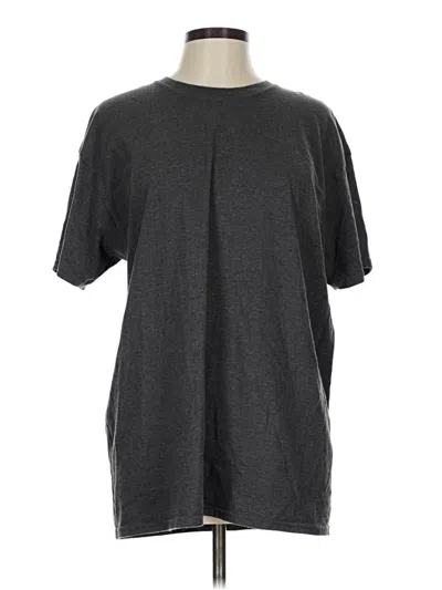 Pre-owned Athletic Works Short Sleeve T-shirt In Gray