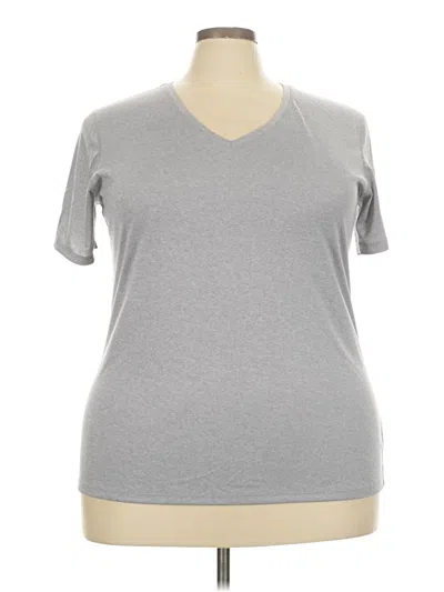 Pre-owned Athletic Works Short Sleeve T-shirt In Gray