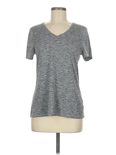 Pre-owned Athletic Works Short Sleeve T-shirt In Gray