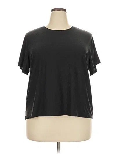 Pre-owned Athletic Works Short Sleeve T-shirt In Gray