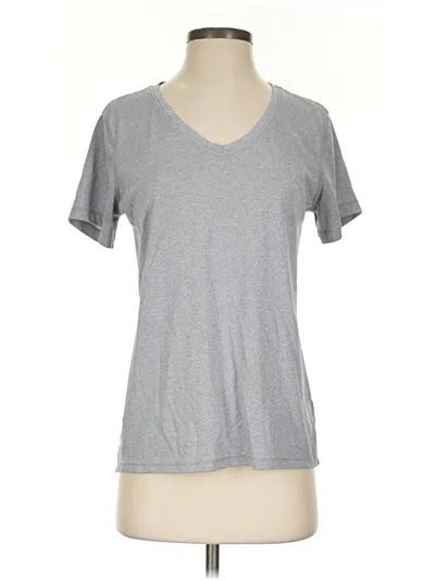 Pre-owned Athletic Works Short Sleeve T-shirt In Gray