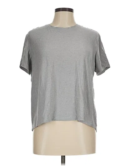 Pre-owned Athletic Works Short Sleeve T-shirt In Gray