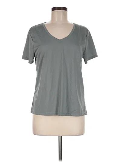 Pre-owned Athletic Works Short Sleeve T-shirt In Gray
