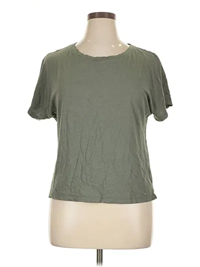 Pre-owned Athletic Works Short Sleeve T-shirt In Green
