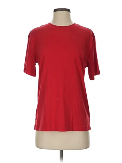 Pre-owned Athletic Works Short Sleeve T-shirt In Red