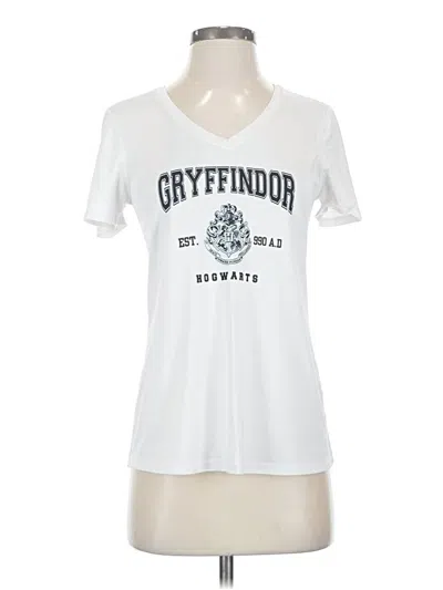 Pre-owned Athletic Works Short Sleeve T-shirt In White