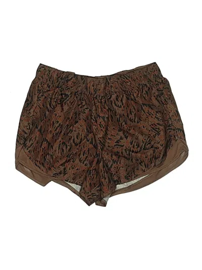 Pre-owned Athletic Works Shorts In Brown