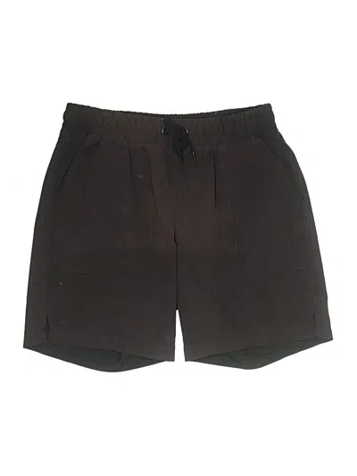Pre-owned Athletic Works Shorts In Brown
