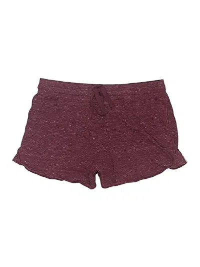 Pre-owned Athletic Works Shorts In Burgundy
