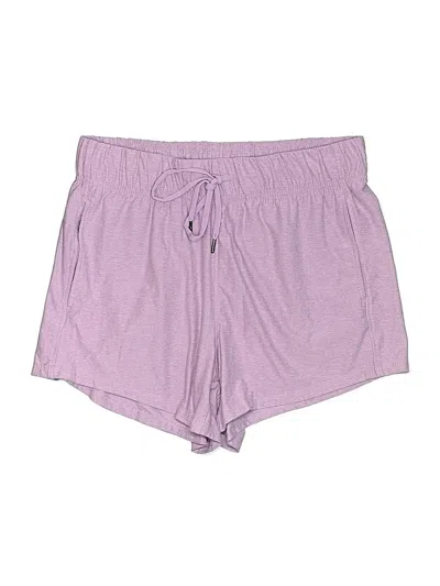 Pre-owned Athletic Works Shorts In Purple