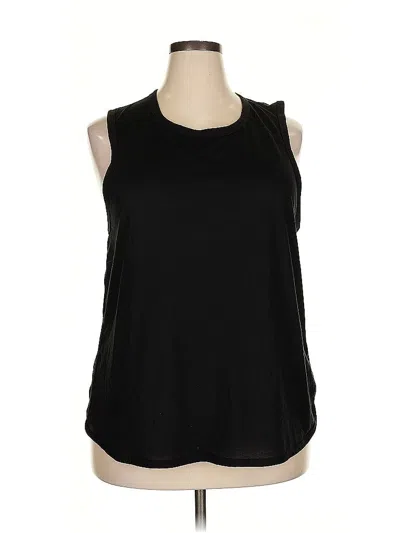 Pre-owned Athletic Works Sleeveless T-shirt In Black