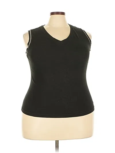 Pre-owned Athletic Works Sleeveless T-shirt In Black