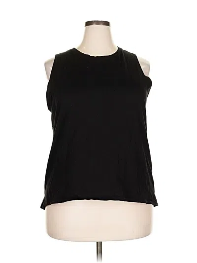 Pre-owned Athletic Works Sleeveless T-shirt In Black