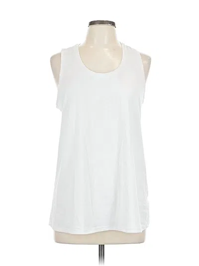 Pre-owned Athletic Works Sleeveless T-shirt In White