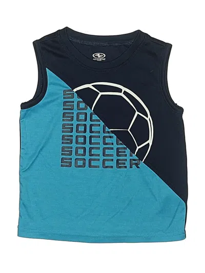 Pre-owned Athletic Works Kids' Sleeveless Top Blue Tops