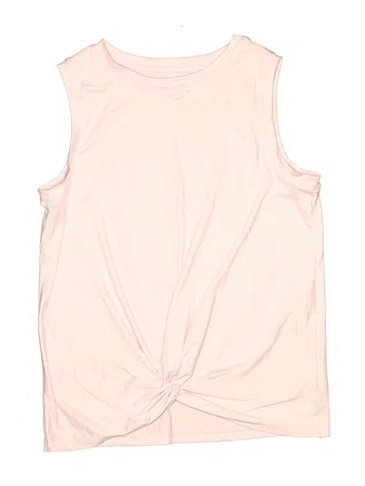 Pre-owned Athletic Works Kids' Sleeveless Top Pink Halter Neckline Tops