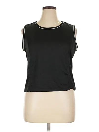Pre-owned Athletic Works Sleeveless T-shirt In Black