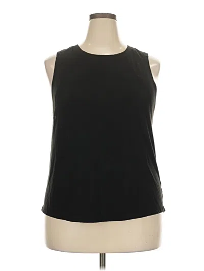 Pre-owned Athletic Works Sleeveless T-shirt In Black