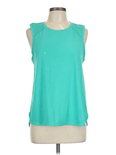Pre-owned Athletic Works Sleeveless T-shirt In Blue