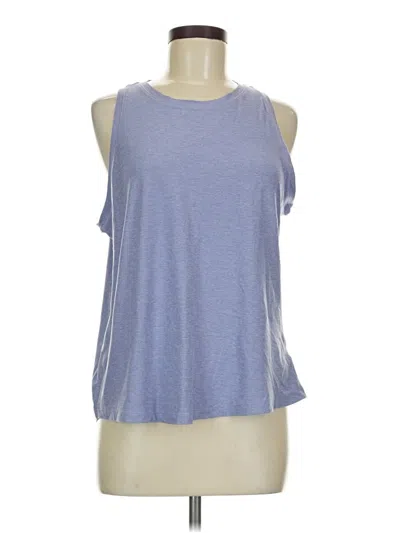 Pre-owned Athletic Works Sleeveless T-shirt In Blue