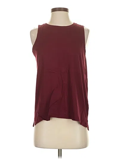 Pre-owned Athletic Works Sleeveless T-shirt In Burgundy