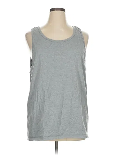 Pre-owned Athletic Works Sleeveless T-shirt In Gray