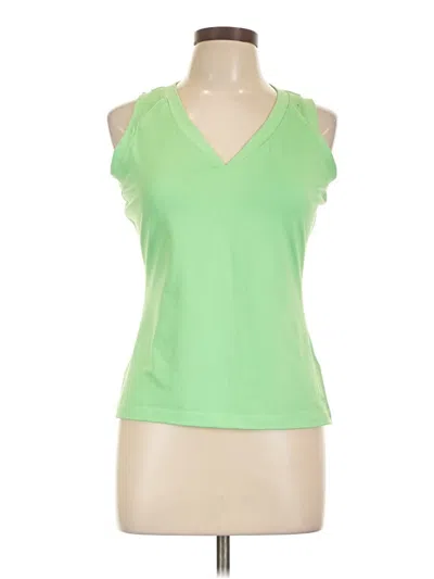 Pre-owned Athletic Works Sleeveless T-shirt In Green