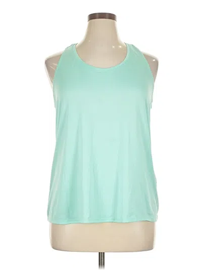 Pre-owned Athletic Works Sleeveless T-shirt In Green
